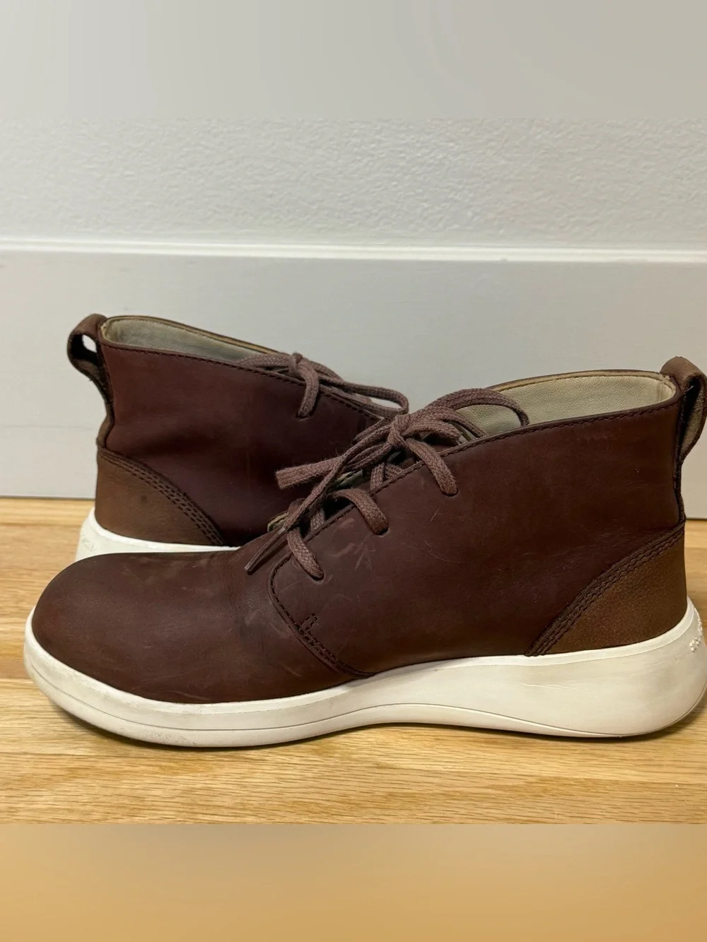 Red Wing Women 6 Zero-G Lite 2035 Mauve Steel Toe SD Work Chukka Boots Gorpcore